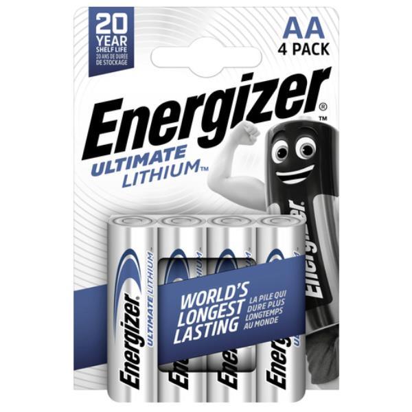 ENERGIZER Ultimate Lithium AA CHP4
